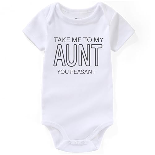 Take me to my Aunt you peasant Baby Clothes boy Aunties Bestie auntie sayings Baby girl Clothes Baby Bodysuits