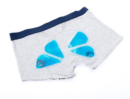 Calzoncillos refrescantes para una mejor fertilidad masculina. gris XXL Cover