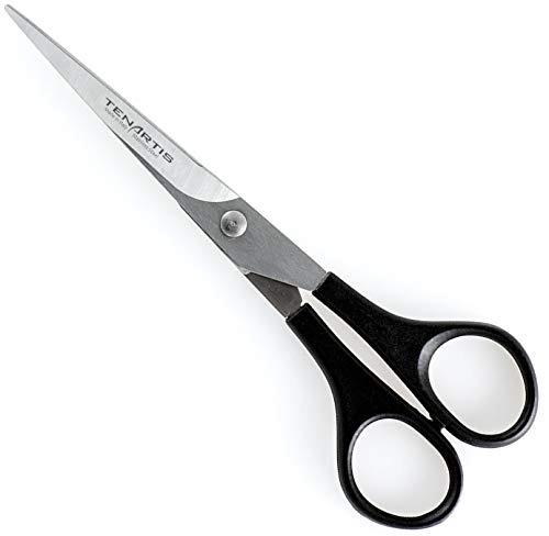 Tenartis Stainless Steel Lightweight Grooming Scissors For Dogs And Cats 15 Cm/6 Inch With Pvc Case - 562 Made In Italy