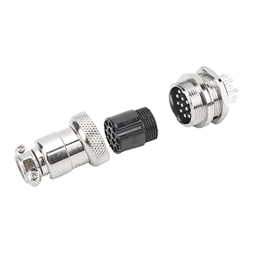 Conectores aviación macho y hembra 14 pines zinc 2 pcs miniatura 6