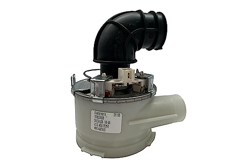 eRicambi®, Résistance complète pour lave-vaisselle, compatible avec Hotpoint Ariston Indesit Whirlpool. 1800 W Entrée Ø26 mm Sortie Ø37 mm Modèles...