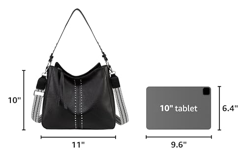 Image of Montana West Hobo Bags for Women Top Handle Satchel Shoulder Purse Bucket Handbag