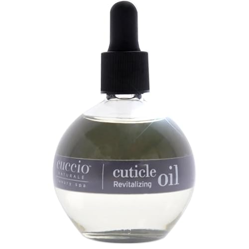 Cuccio Naturale Vanilla &amp; Berry Revitalizing Cuticle Oil, Lightweight Fast-Absorbing Hydrating Nail &amp; Cuticle Conditioner, Cold-Pressed Oils + Vitamin E, 2.30 Fl Oz