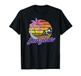 Sansibar Tansania Beach Retro Surf T-Shirt T-Shirt