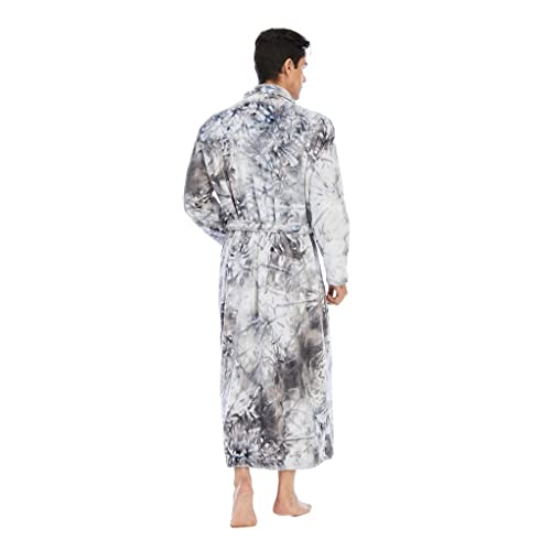 Men's winter pajamas bathrobe thick warm long-sleeved pajamas autumn pajamas home service pajamas4
