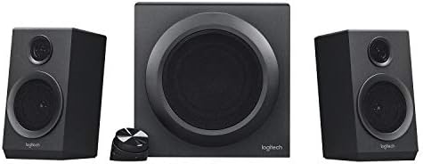 Logitech Z333 2.1 Speakers – Easy-access Volume Control, Headphone Jack – PC, Mobile Device, TV, DVD/Blueray Player, and Game Console Compatible