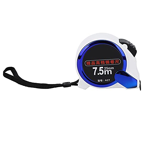 Mètre ruban télescopique acier outil de mesure de travail du bois 5m