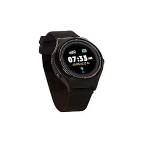 One2Track Connect Move Zwart – GPS Smartwatch Kinderen – Incl. Simkaart – Eigen App – Bellen, Berichten, SOS, Veilige…