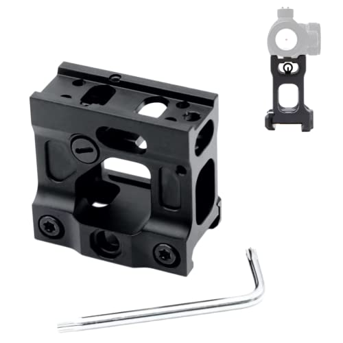 Red Dot Riser Mount 2? Heigh for Optic Sight Scope Riser Mount Picatinny Rail Riser Mount (Black)