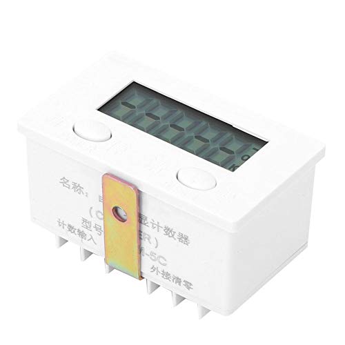 Interruptor de indução magnética de alta precisão de 20 Hz, contador de display de metal LCD, 5 dígi
