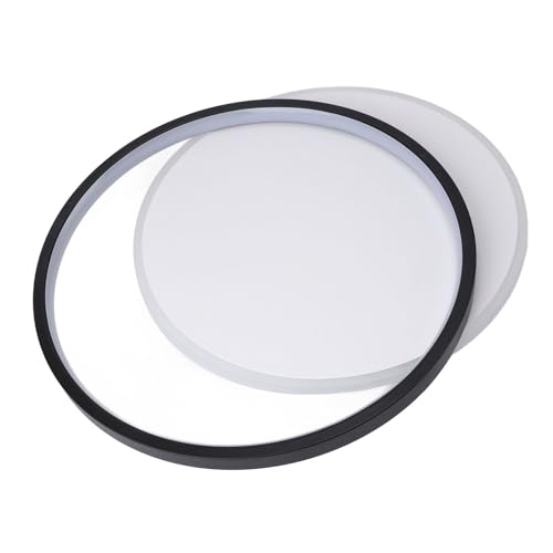 Plafonnier LED variable télécommande luminaire rond moderne acrylique 60 cm - 2