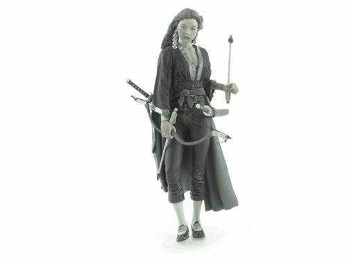 NECA Sin City – Action Figura Miho (Versione Bianco E Nero) Con Spade, Arco E Frecce – 18 Cm, PVC, Collezionabile