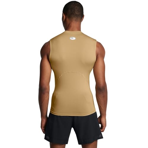 Image of Under Armour Men's HeatGear Compression Sleeveless T-Shirt