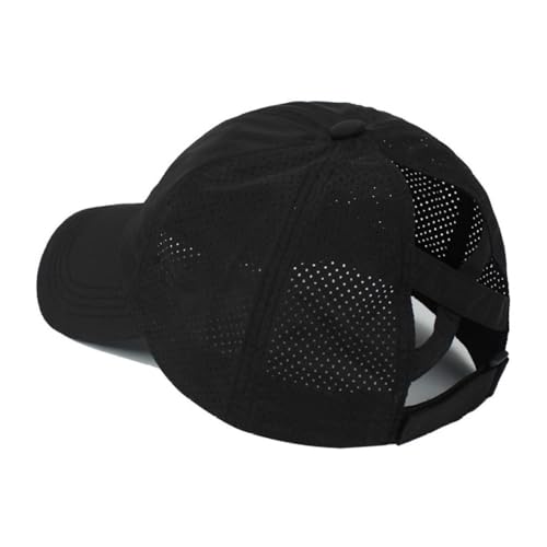 Image of Quick Dry Fit Baseball Cap - Water Repellent Sun Hat for Fishing, Running, Hiking, Golf, Surfing, Sailing, Boating