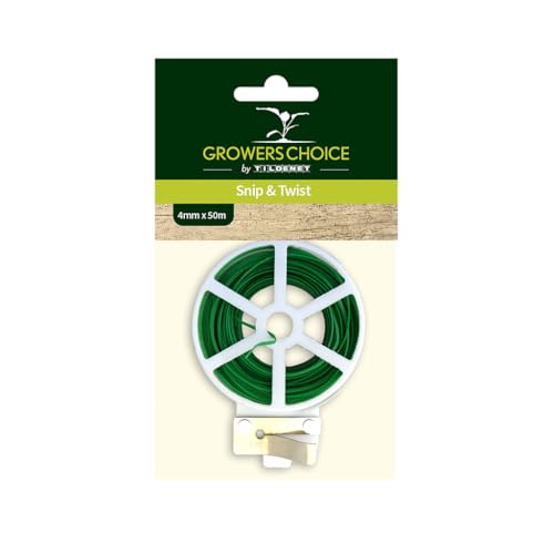 Bosmere Tildenet 50m Snip and Twist Plastic Covered Wire Ties
