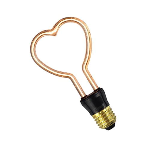 Artibetter MJPCP18M5034WMAR15XS5 1Pc Creative Led Bulb Light Vintage Led Bulbs Led Filament Bulb Ring Bulb Heart Lights Bulb Lamp Ring Lightbulb Heart Lamp Vintage Bulb Light Bulb Led Bulb Decor Light thumb #4