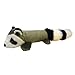 Pet Lou 01011 EZ Squeakers Dog Chew Toy, 11-Inch Raccoon