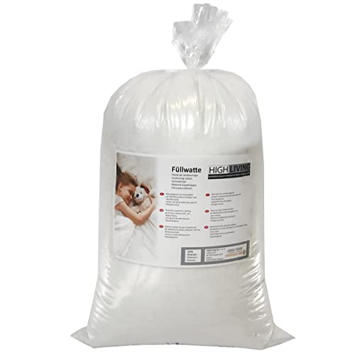 HIGH LIVING Comfort Premium Homeware 100 % HollowFibre Ball Garnissage pour jouets, coussins, taies d'oreiller (compressé, 500 g) Cover