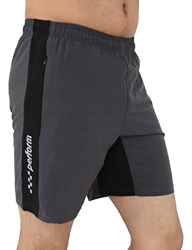 Image of NEVER LOSE Men's Lightweight Performance Training Shorts with Quick-Dry Fabric for Running, Gym and Everyday Workouts