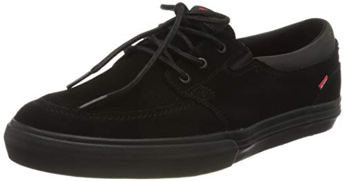 Suola esterna Globe's Super V Globe Attic, Scarpe da Skateboard Uomo, Nero (Black/Black 10006), 39 EU