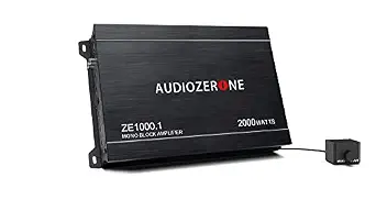ZE1000.1 2000W Monoblock Car Audio Amplifier