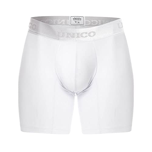 Mundo Unico Men Boxer Briefs Trunks Colombian Underwear Ropa Interior Colombiana de Hombre, 00-white_style_22120100205, S