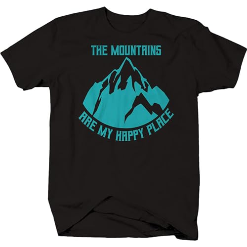 The Mountains Are My Happy Place Mens T-Shirt Size S für 18,66 EUR bei Amazon Bild: The Mountains Are My Happy Place Mens T-Shirt Size S für 18,66 EUR bei Amazon
