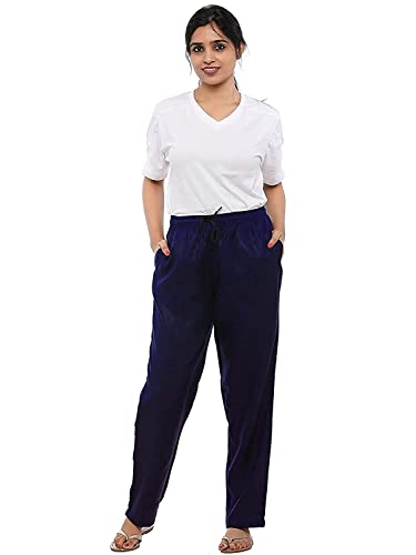 Image of Women's Denim Loose fit Pants /Trousers