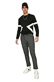 TRENDYOL MAN Polyester-Mix Jogginghose - Schwarz - Straight