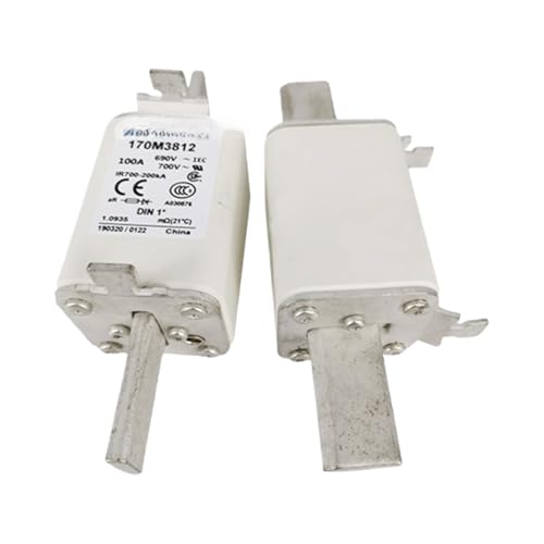 Fusible 170M3812 corps carré aR 690V pour pont de diodes NH1