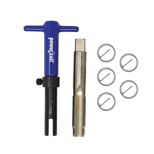 CTA Tools 98181 Spark Plug Thread Repair Kit - M18 x 1.5 -Repairs Threads in Materials Such as Cast Iron, Steel, Aluminum, and Other Metals and Plastics