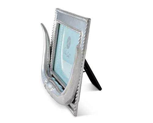 Arthur Court Designs Aluminum 4X6 Longhorn Cowboy Frame #TOP3