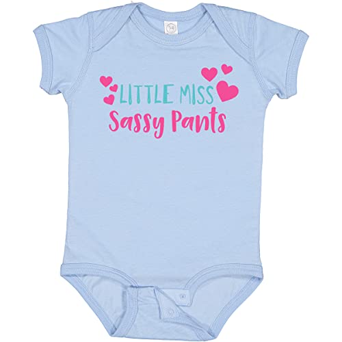 Image of inktastic Little Miss Sassy Pants, Sassy, Sassy Girl, Hearts Baby Bodysuit