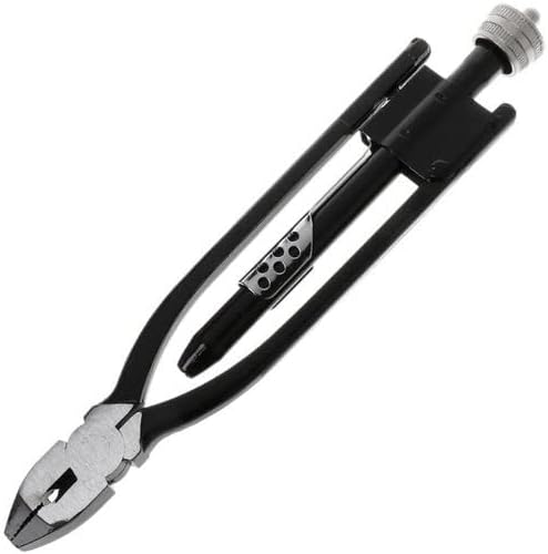 Alicates de alambre de seguridad de 9 pulgadas Alicates de seguridad Alicates de torsión Juego de herramientas para maquinaria de la industria