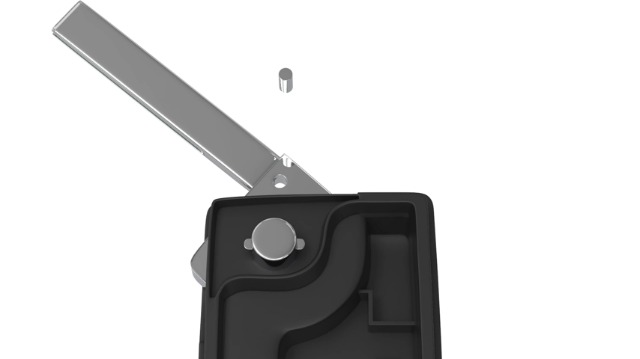 Motore Cancello Battente Came Custodia Chiave Modificata Per Citroën C2, C3, C4 Picasso, Berlingo, DS3 | Modello CE0523 Senza Scanalatura | Compatibile 2BT Guscio Chiave Citroën 2BT - Foto 6