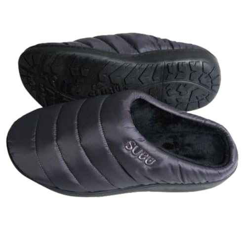 [スブ] SUBTK 冬用サンダル スリッパ レディース メンズ 暖かい ルームシューズ ダウン 外履き 防寒 つっかけ 男女兼用 ユニセックス [並行輸入品]のサムネイル