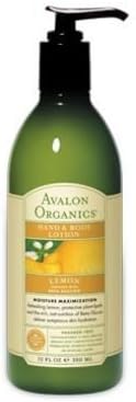 Avalon Organics Refreshing Lemon Hand & Body Lotion 12 oz Lotion