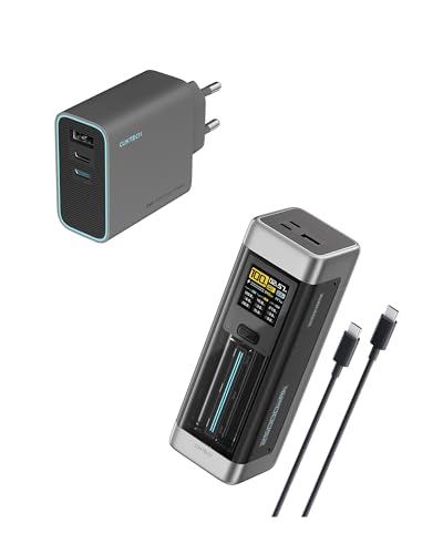 Batterie Externe 140W CUKTECH 25000mAh et Chargeur USB C Rapide 65W