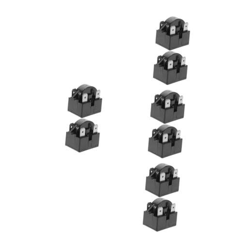 4 Juegos Refrigerador De Arranque Mini Refrigerador Refrigeradores Termostato Para Refrigerador Protección Contra Sobrecarga Térmica Relé De Arranque Del Compresor De 2 piezas * 4 iplusmile