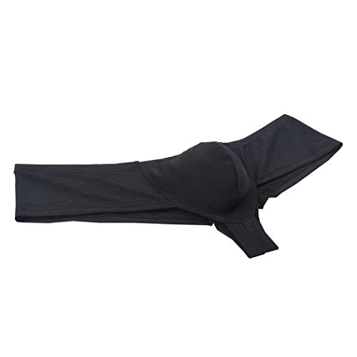 OROCOJUCO Men's Brazilain Bikini Brief Underwear Exotic Booty Short Half Cover Back Boxers3