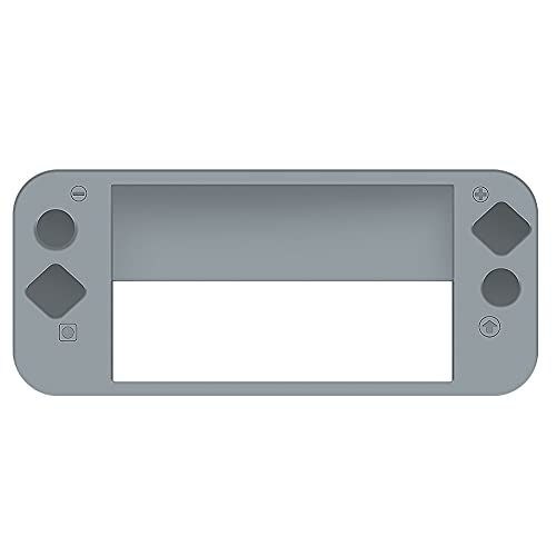 Jerilla Carcasa de Silicona Compatible con Nintendo Switch OLED Model, Cáscara Blando Delgado Caso de Cubierta Portátil, Gris Cover