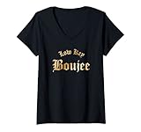 Womens Low Key Boujee V-Neck...