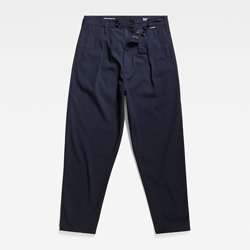 G-STAR RAW Herren Unisex Pleated Chino Relaxed, Blau (Salute D20147-D401-C742), 30W / 32L – Ansicht 4