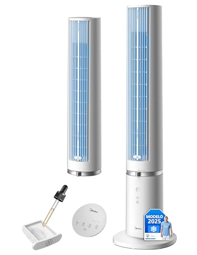 ¡Ventilador Torre Silencioso 28 dB! 9 m/s + 4 Velocidades + Oscilación 90° - Oferta