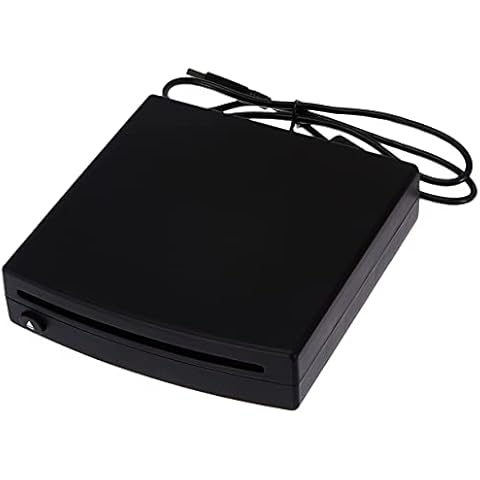 Connects2 Adv-Usbcd Plug and Play USB CD Player for Mechless Stereos , Black Cover