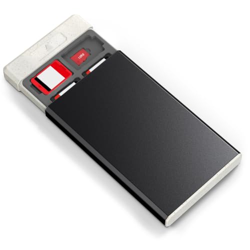 HEIYING Switch Game Case with 40 Precise Slots for Switch 2 / Micro SD Card