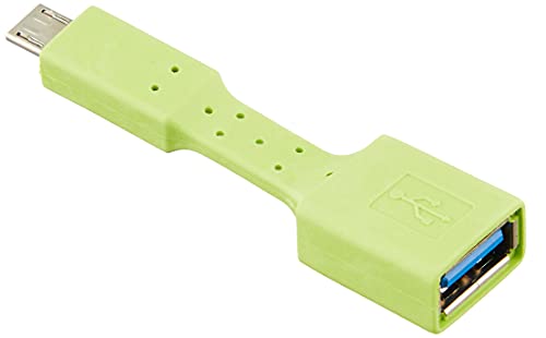 OTGP[u RlN^P[u Micro USB]USB^CvAX f[^][dP[u OTG A_v^[,green,4pack
