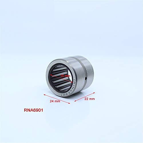 Rodamiento de agujas RNA6901 elimina holguras en ejes de 16 mm sin usar anillo interior 3