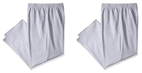 Pantalons de jogging Homme Fruit of The Loom Sofspun Fleece lot de 2 bas droit