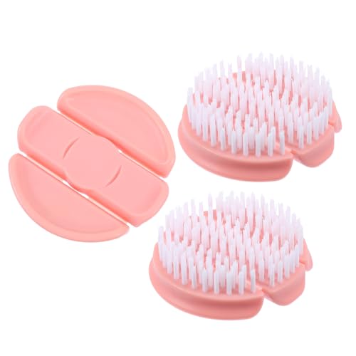 Sosoport 3piezas Cepillos para Verduras y Frutas De Plástico Adecuados para Fregar Ollas y Vajilla para Limpieza Cocina